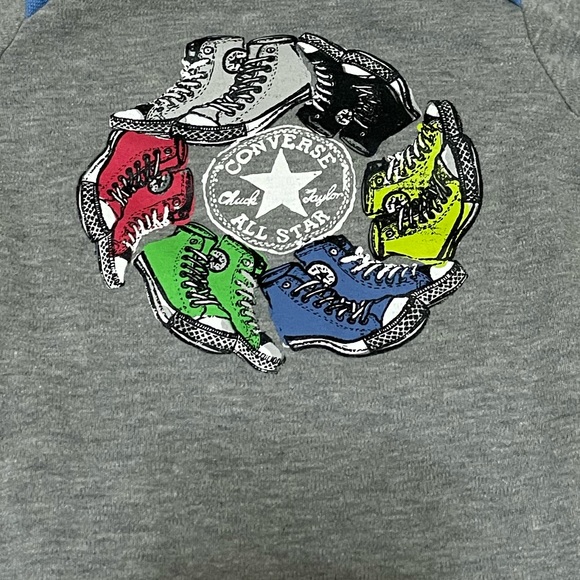 *SOLD* Pair of Converse Jumpsuits-Size 6-9 Momths - Picture 7 of 8